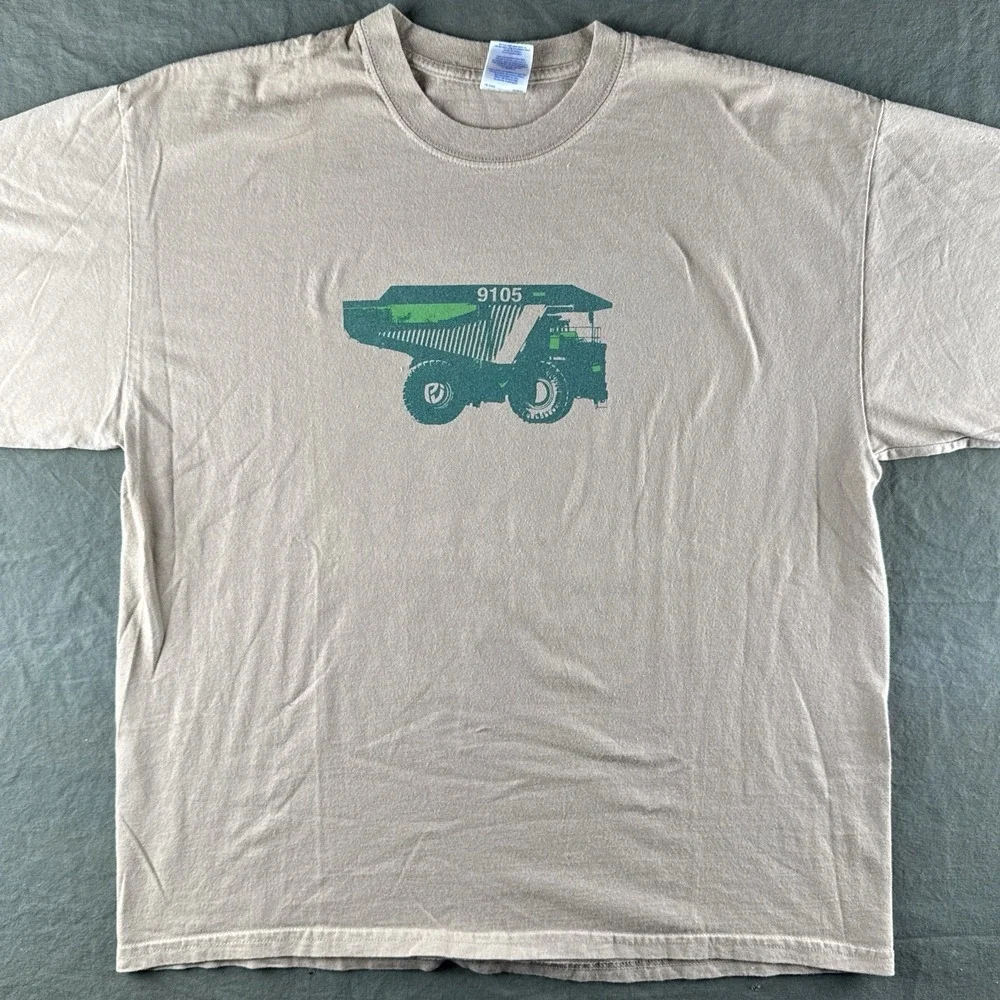 Vintage 2005 Pearl Jam Gorge Band Tour T Shirt  Grunge Beige  XL